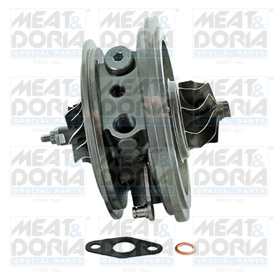 Core assembly, turbocharger